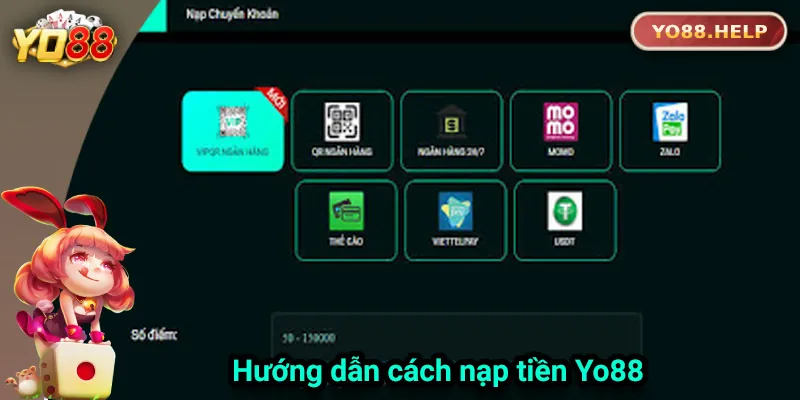 Hướng Dẫn Nạp Tiền Yo88 An Toàn Và Nhanh Chóng Hướng dẫn chi tiết cách nạp tiền vào Yo88